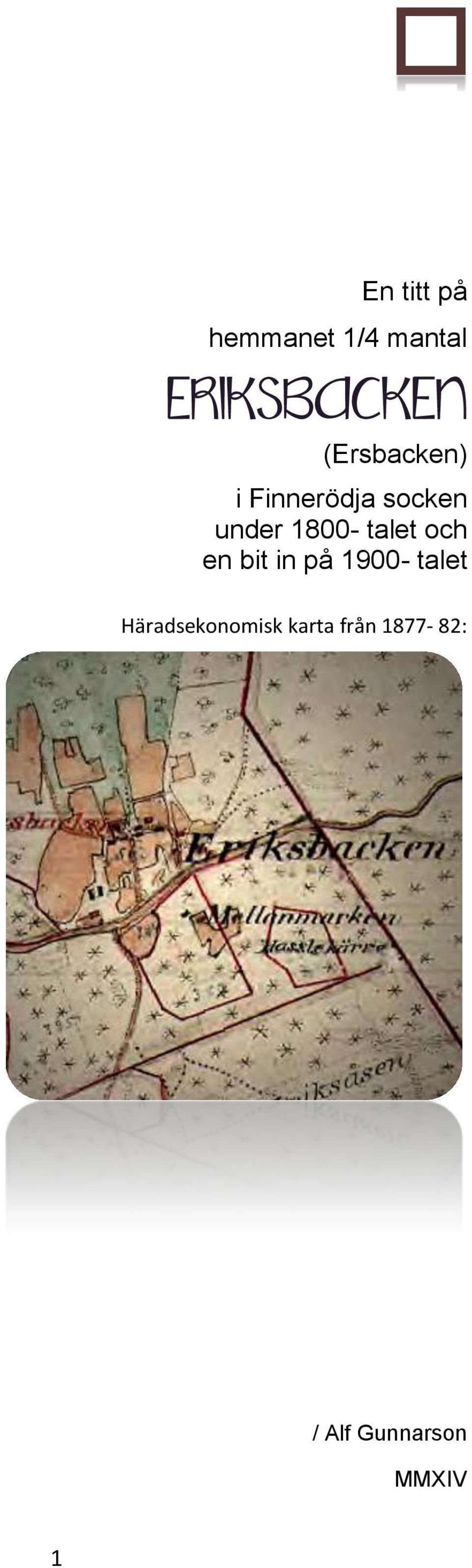 talet ch en bit in på 1900- talet