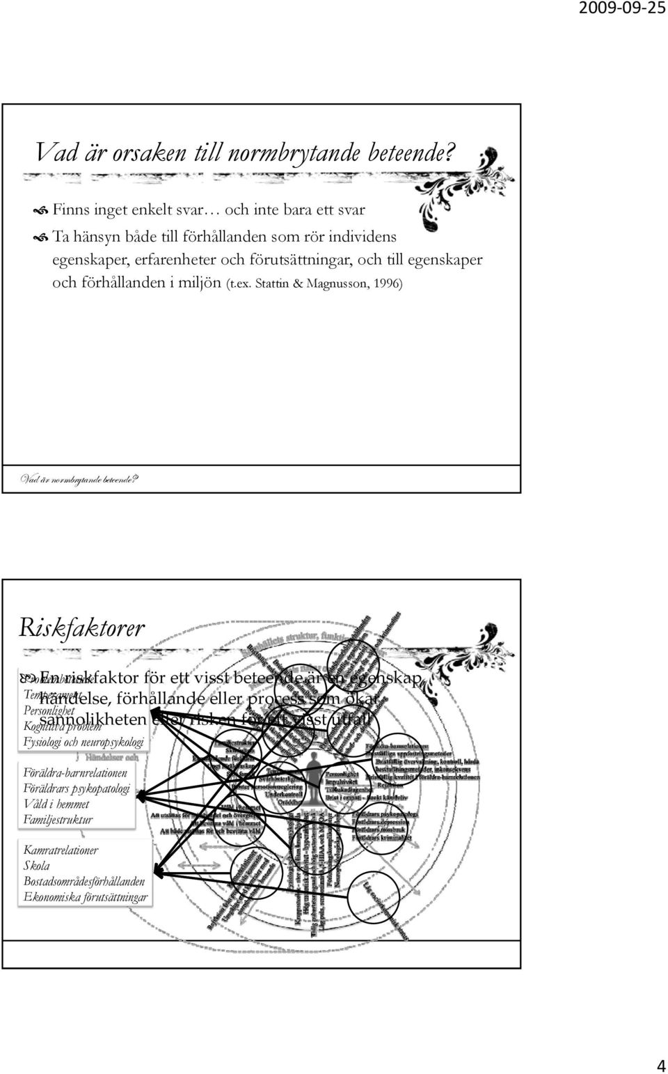 förhållanden i miljön (t.ex.