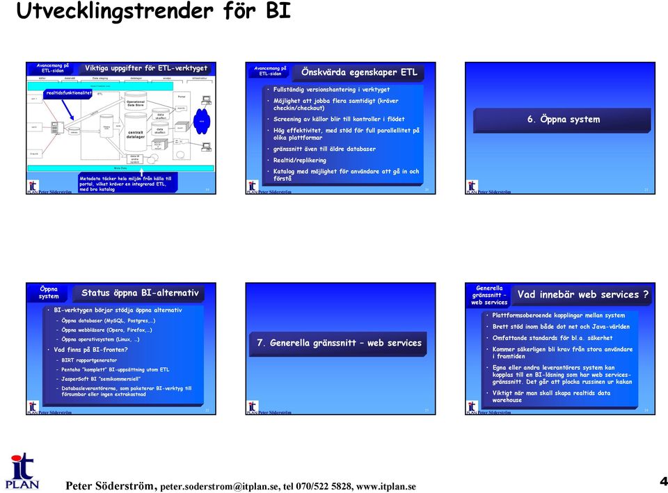 versionshantering i verktyget Möjlighet att jobba flera samtidigt (kräver checkin/checkout) Screening av källor blir till kontroller i flödet Hög effektivitet, med stöd för full parallellitet på