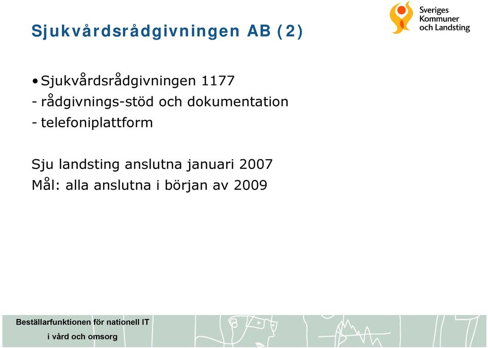 och dokumentation - telefoniplattform Sju