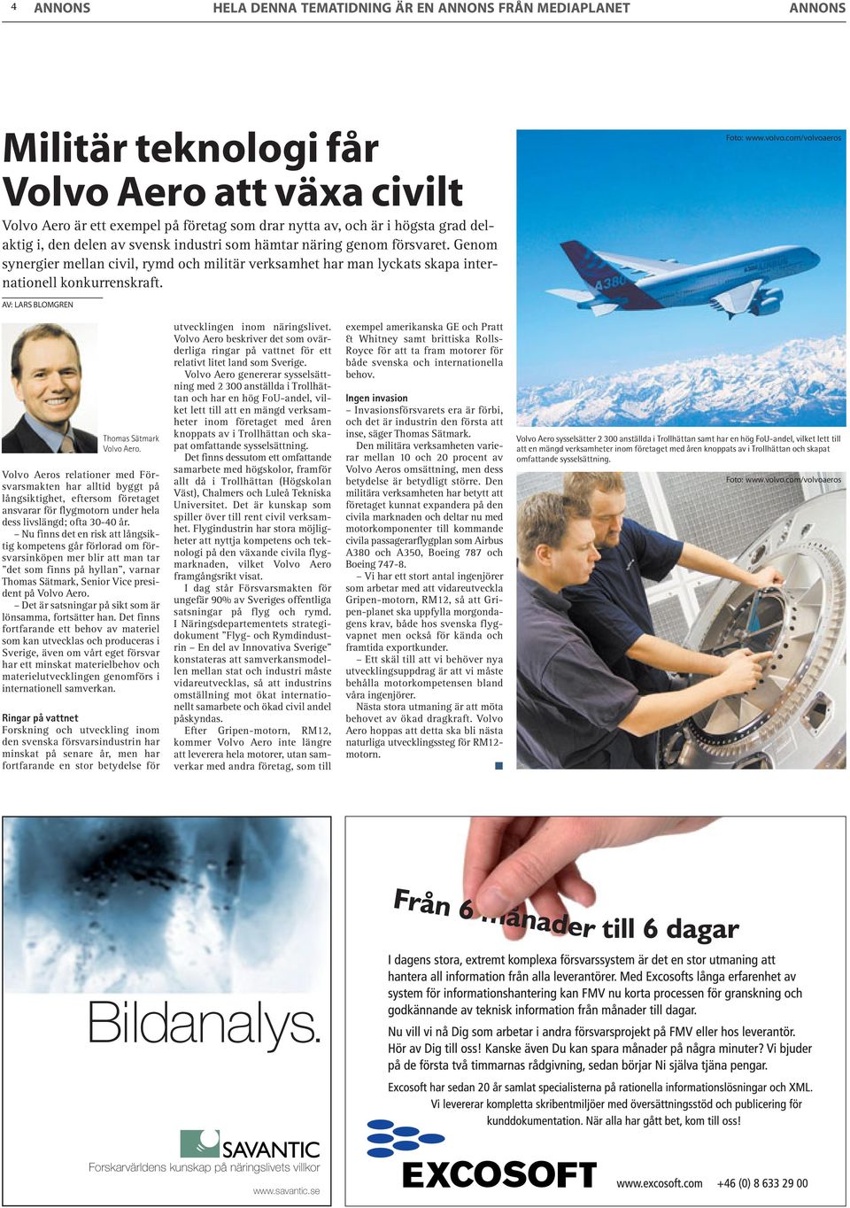 com/volvoaeros Thomas Sätmark Volvo Aero.