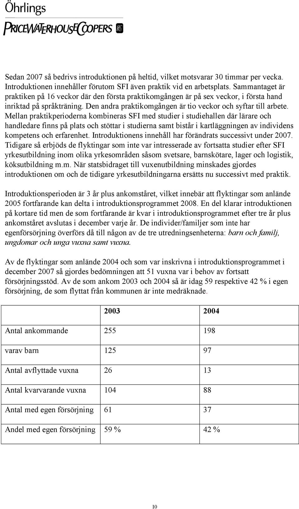 Mellan praktikperioderna kombineras SFI med studier i studiehallen där lärare och handledare finns på plats och stöttar i studierna samt bistår i kartläggningen av individens kompetens och erfarenhet.