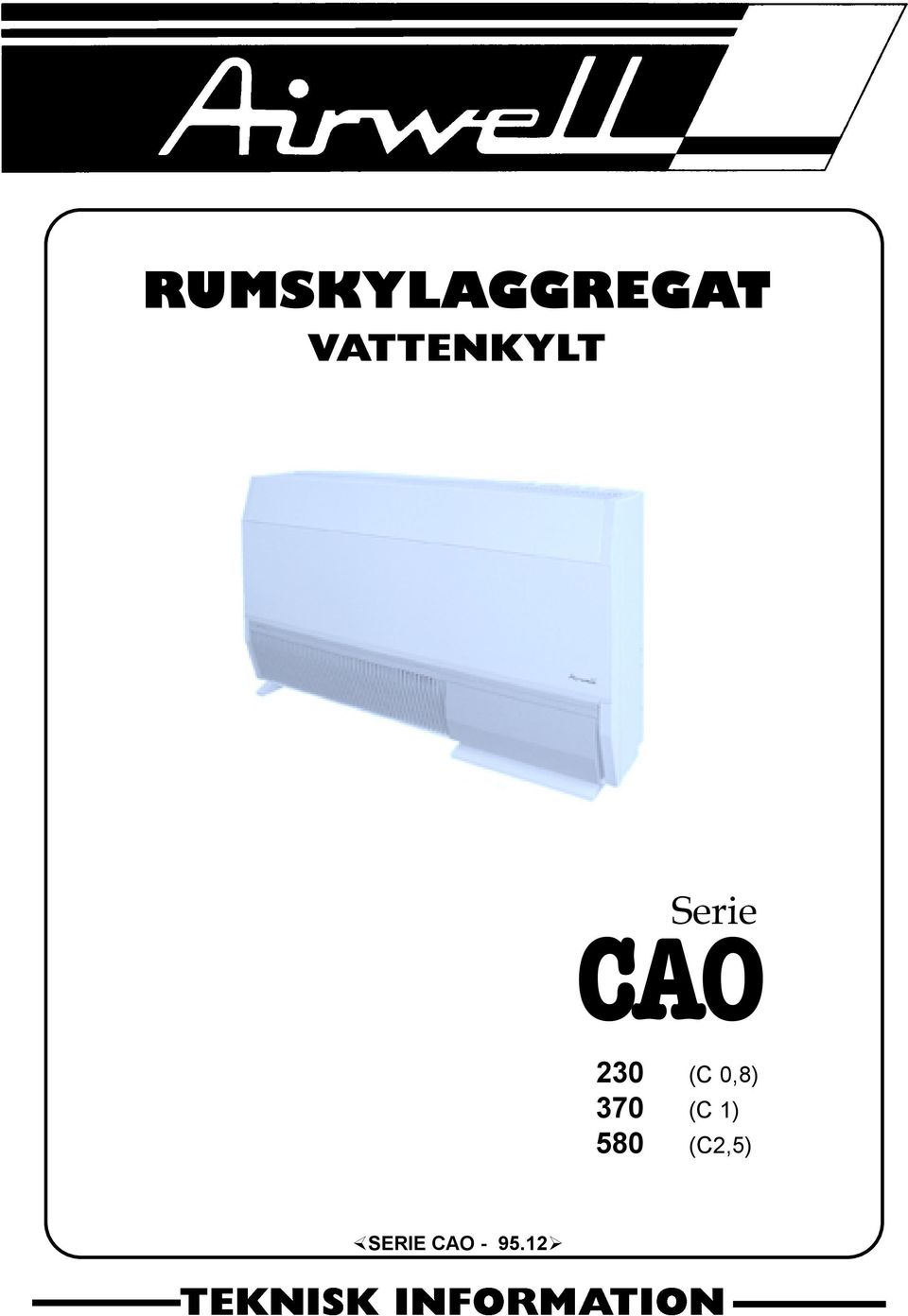 (C 1) 580 (C2,5) SERIE CAO
