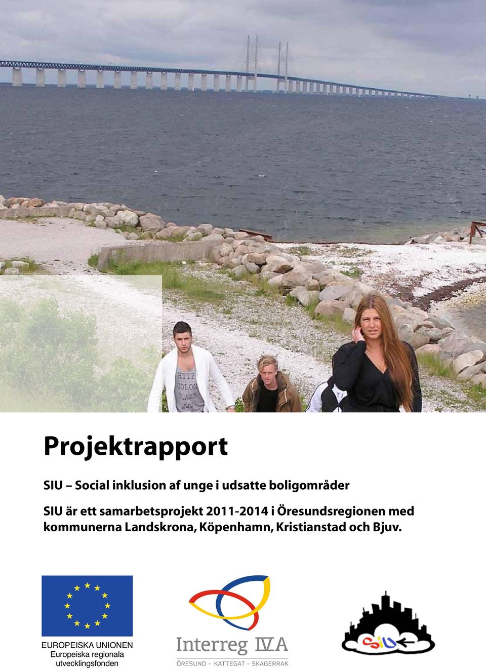 Öresundsregionen med kommunerna Landskrona, Köpenhamn,