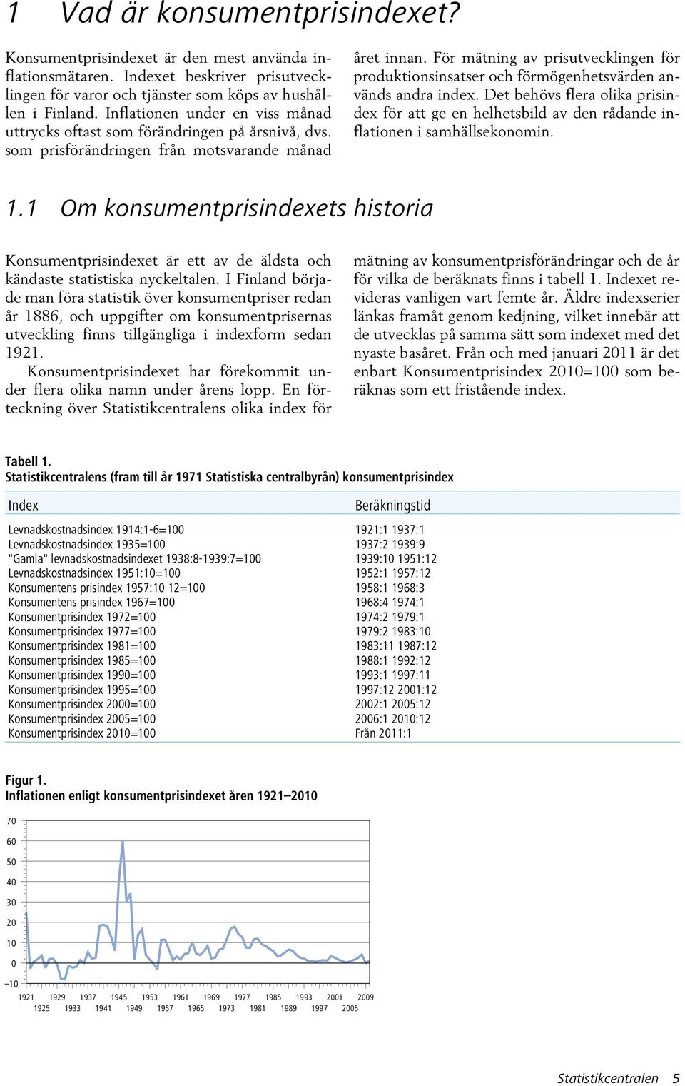 För mätning av prisutvecklingen för produktionsinsatser och förmögenhetsvärden används andra index.