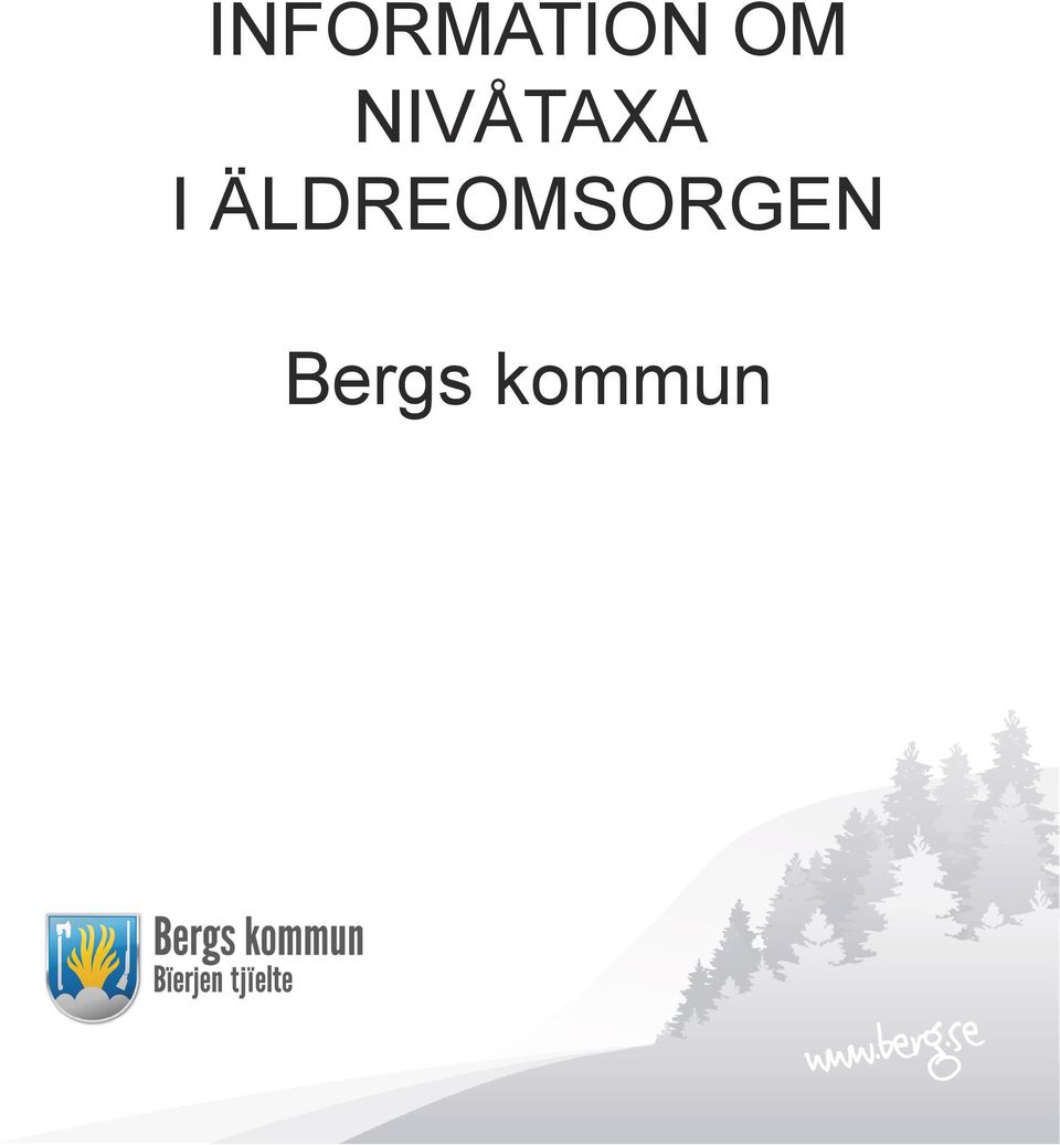 ÄLDREOMSORGEN