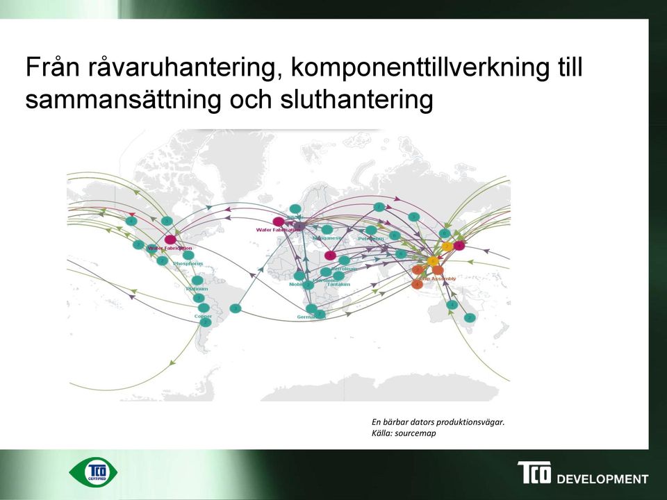 sammansättning och sluthantering