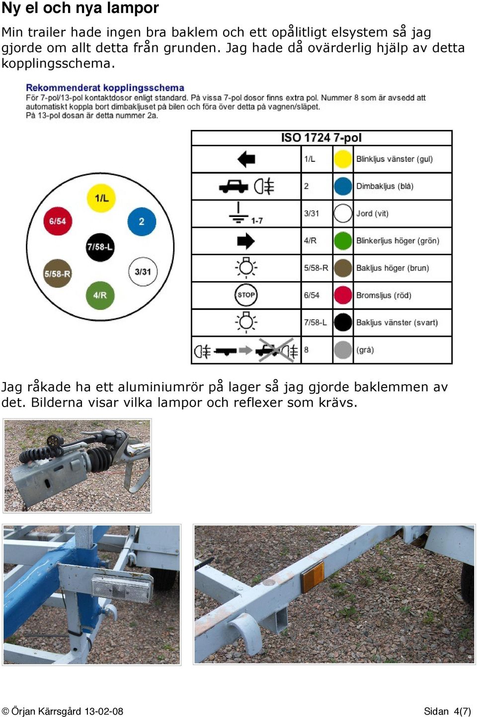 Jag hade då ovärderlig hjälp av detta kopplingsschema.