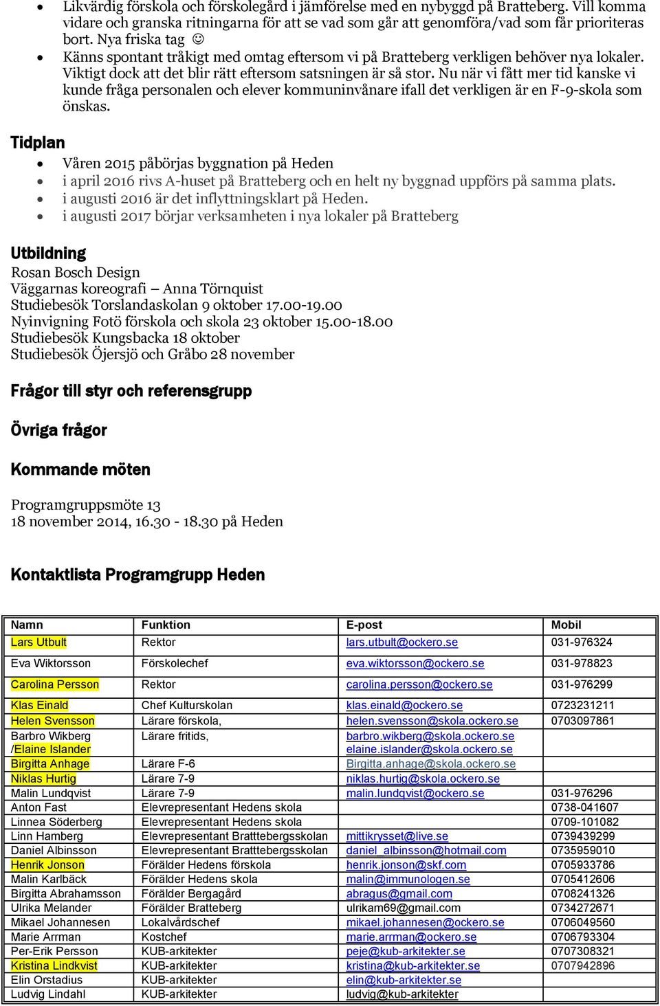 Nu när vi fått mer tid kanske vi kunde fråga personalen och elever kommuninvånare ifall det verkligen är en F-9-skola som önskas.