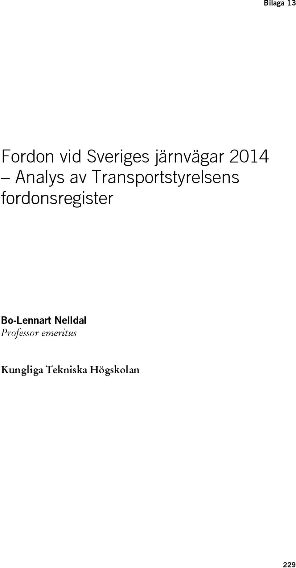 fordonsregister Bo-Lennart Nelldal