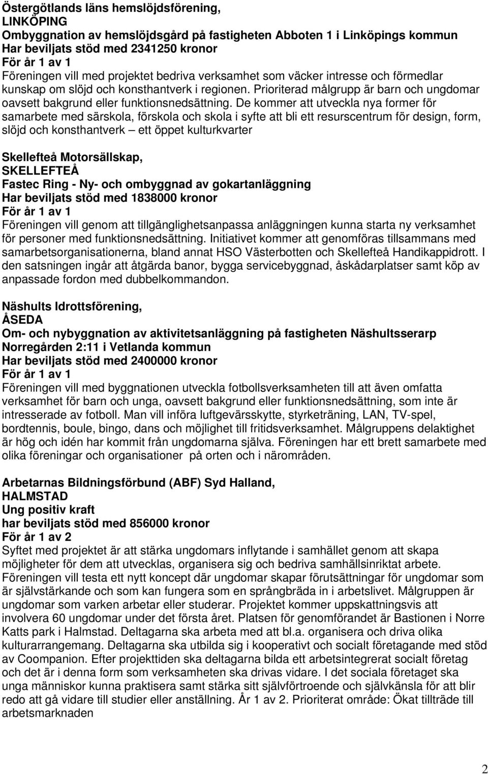 De kommer att utveckla nya former för samarbete med särskola, förskola och skola i syfte att bli ett resurscentrum för design, form, slöjd och konsthantverk ett öppet kulturkvarter Skellefteå