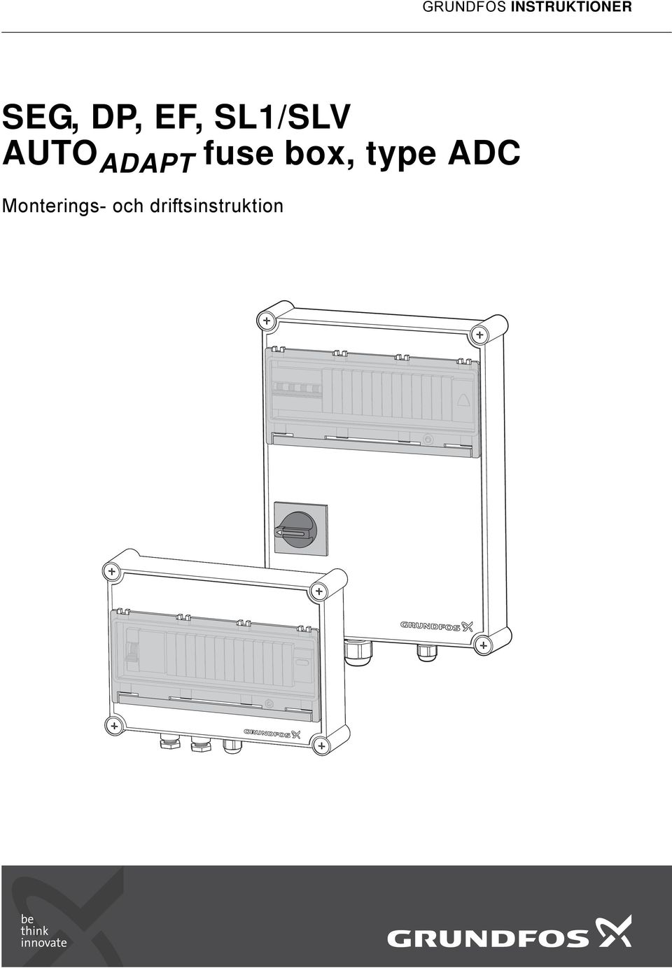 ADAPT fuse box, type ADC