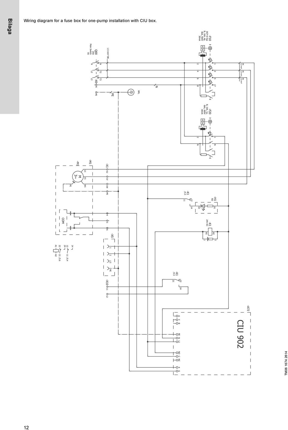 one-pump installation