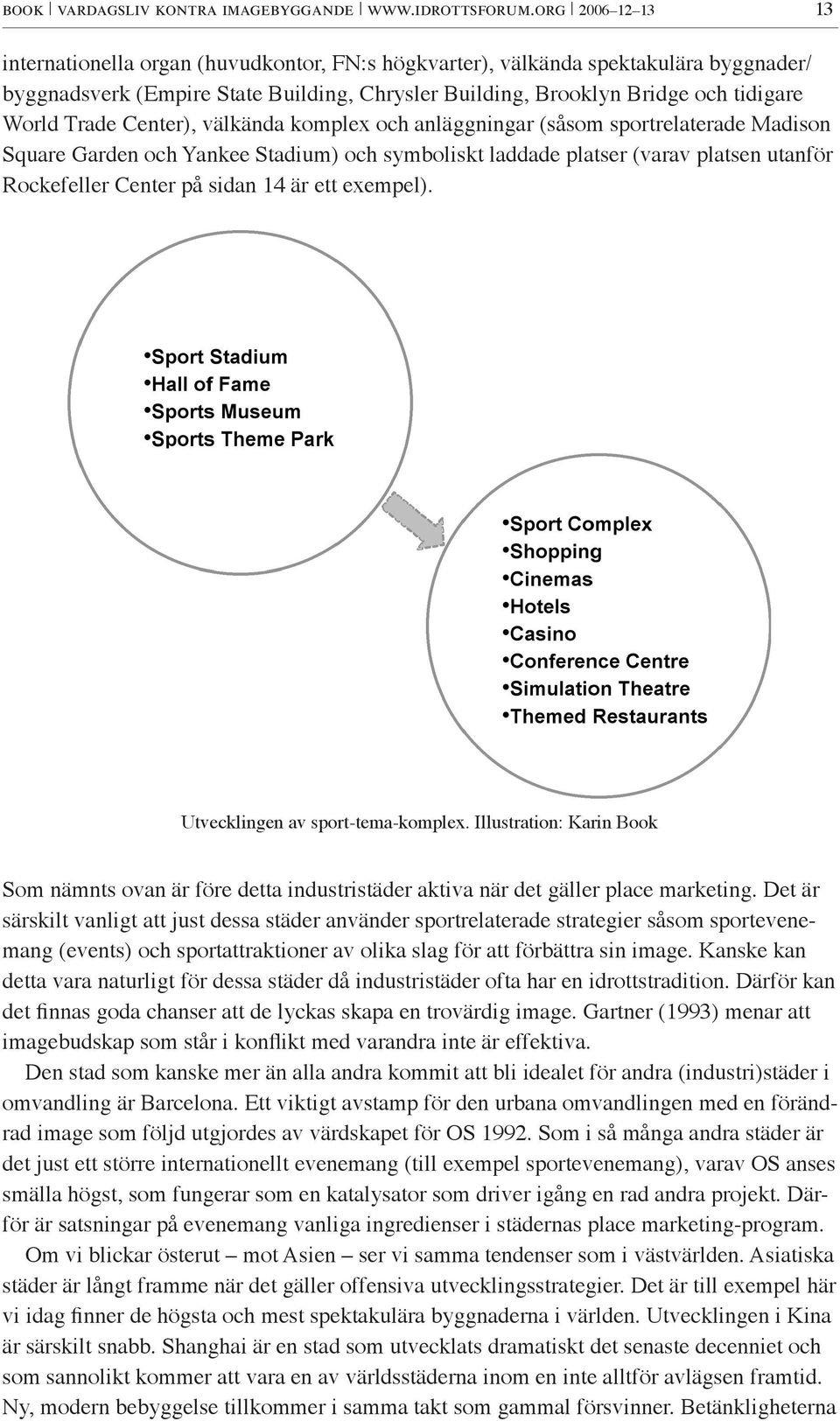 Trade Center), välkända komplex och anläggningar (såsom sportrelaterade Madison Square Garden och Yankee Stadium) och symboliskt laddade platser (varav platsen utanför Rockefeller Center på sidan 14