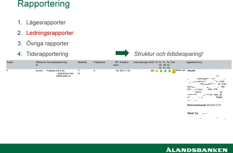 Ledningsrapporter 3.