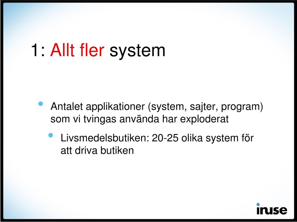 använda har exploderat Livsmedelsbutiken: