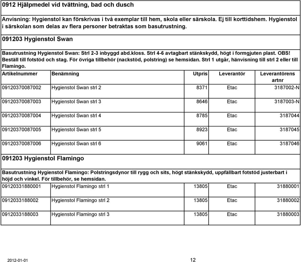 Strl 4-6 avtagbart stänkskydd, högt i formgjuten plast. OBS! Beställ till fotstöd och stag. För övriga tillbehör (nackstöd, polstring) se hemsidan.