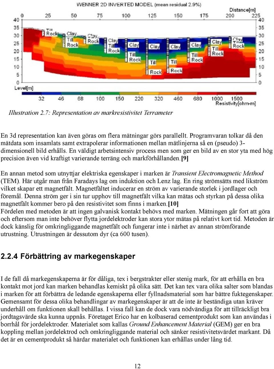 En väldigt arbetsintensiv process men som ger en bild av en stor yta med hög precision även vid kraftigt varierande terräng och markförhållanden.