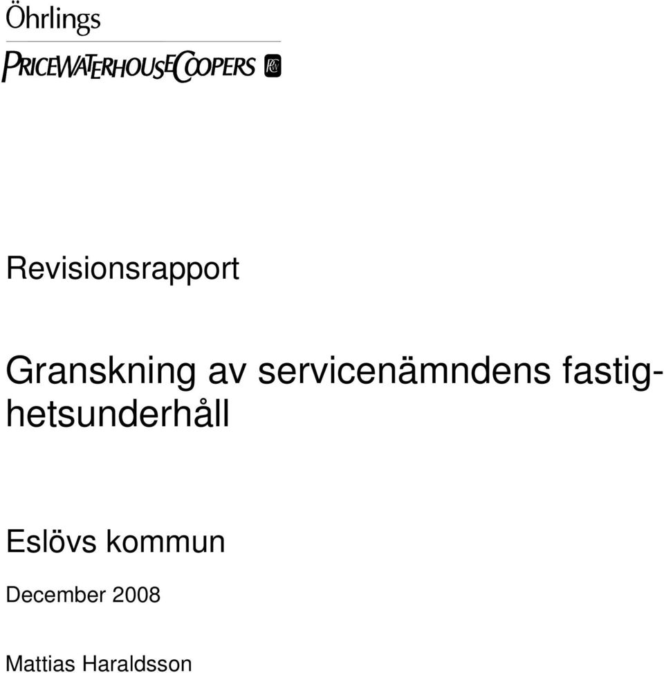 fastighetsunderhåll Eslövs