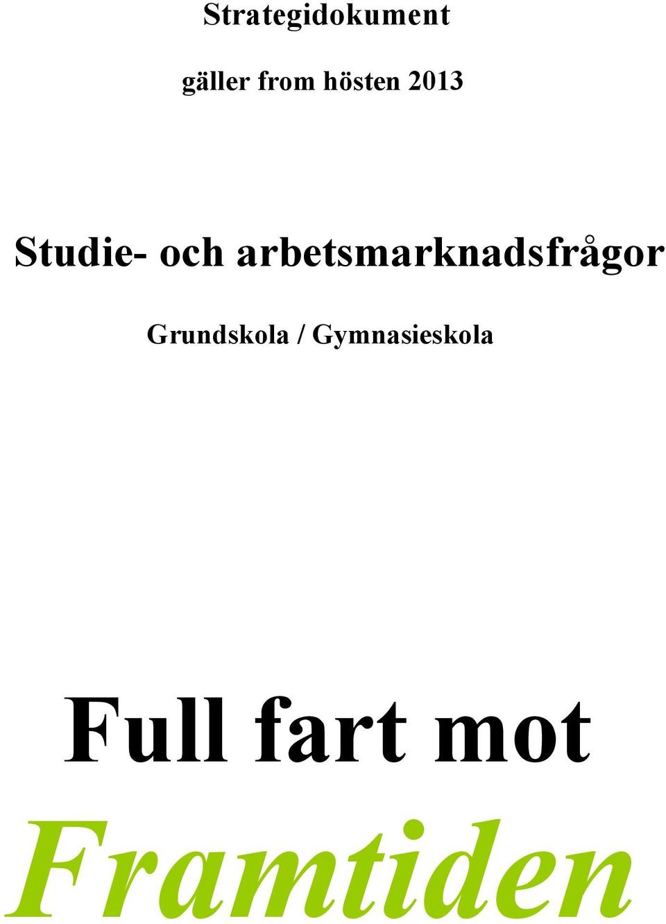 arbetsmarknadsfrågor