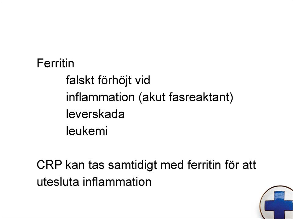 leverskada leukemi CRP kan tas