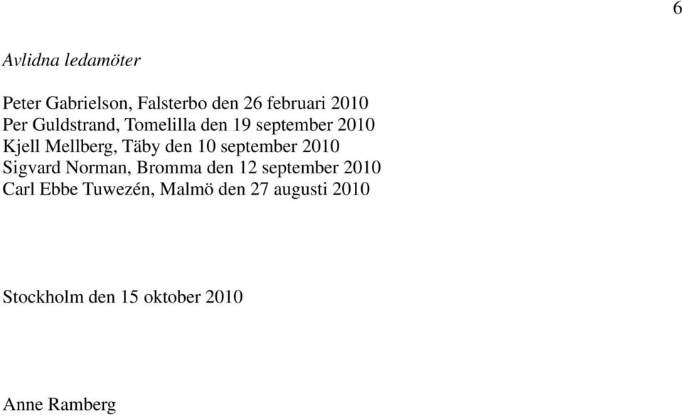 september 2010 Sigvard Norman, Bromma den 12 september 2010 Carl Ebbe