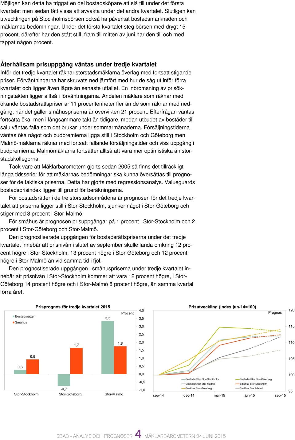 Under det första kvartalet steg börsen med drygt 15 procent, därefter har den stått still, fram till mitten av juni har den till och med tappat någon procent.