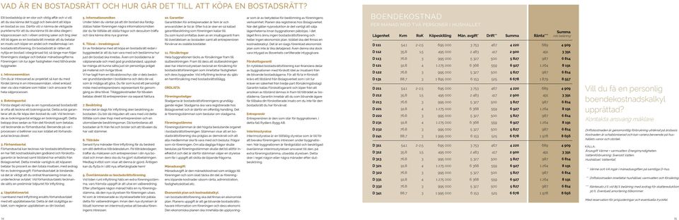 Att bli ägare av en bostadsrätt innebär att du betalar en insats och köper en andel och medlemskap i en bostadsrättsförening.