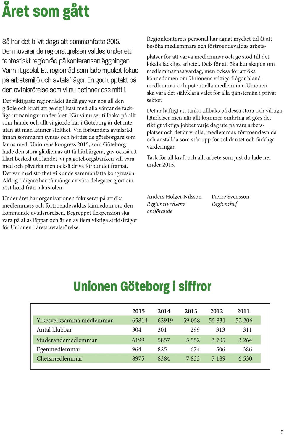 Det viktigaste regionrådet ändå gav var nog all den glädje och kraft att ge sig i kast med alla väntande fackliga utmaningar under året.