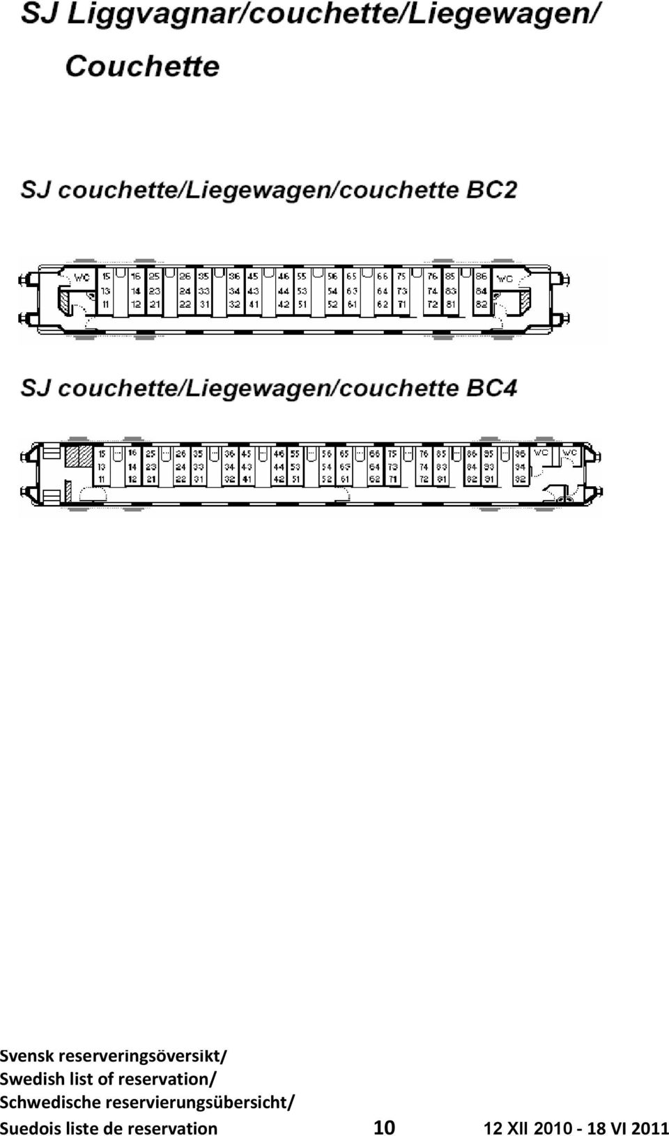 reservierungsübersicht/