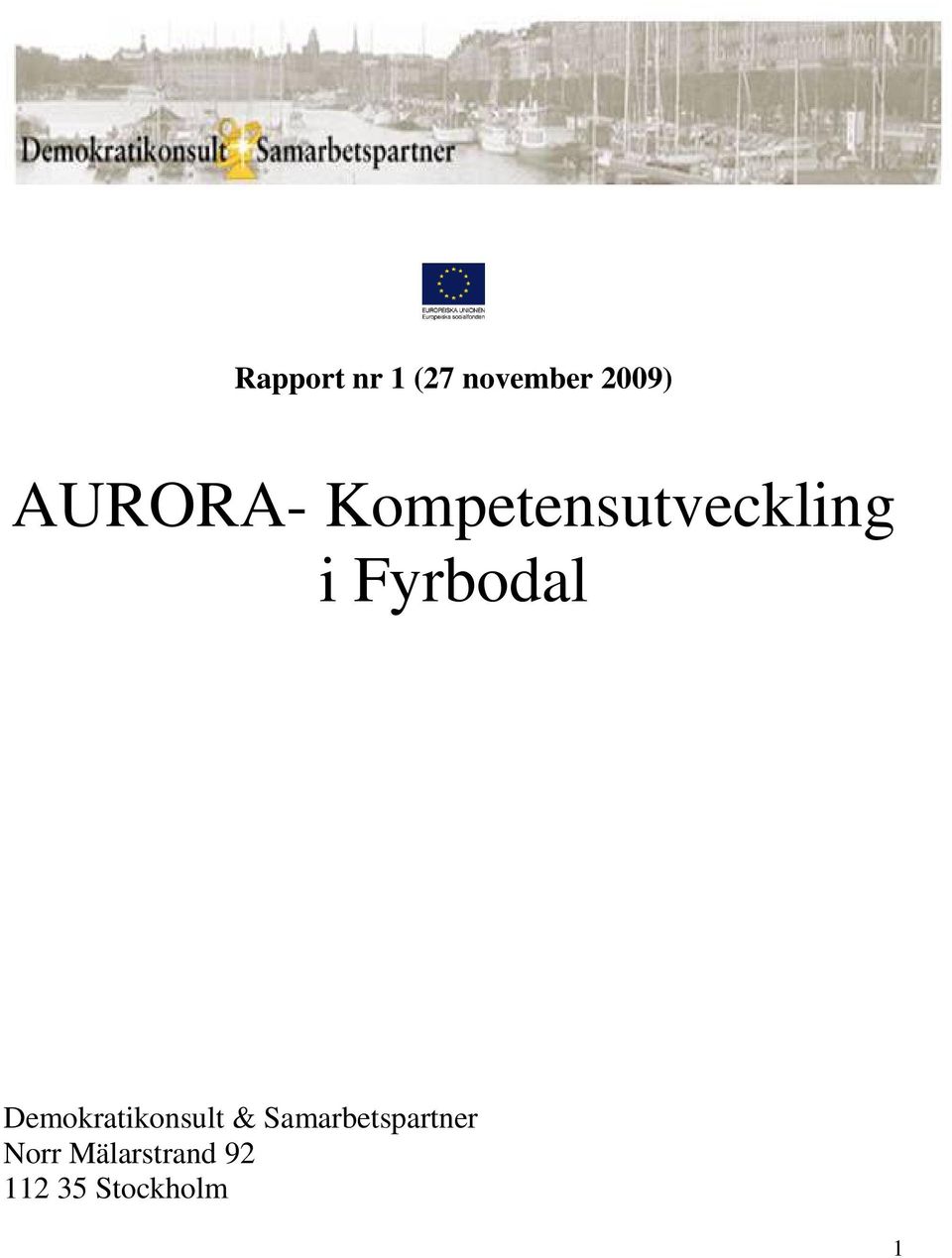 Fyrbodal Demokratikonsult &