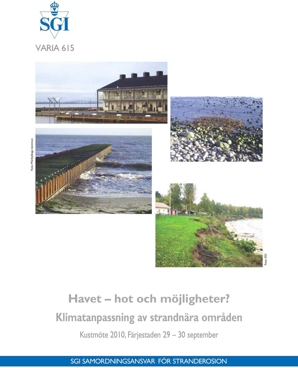 Klimatanpassning av strandnära områden Kustmöte