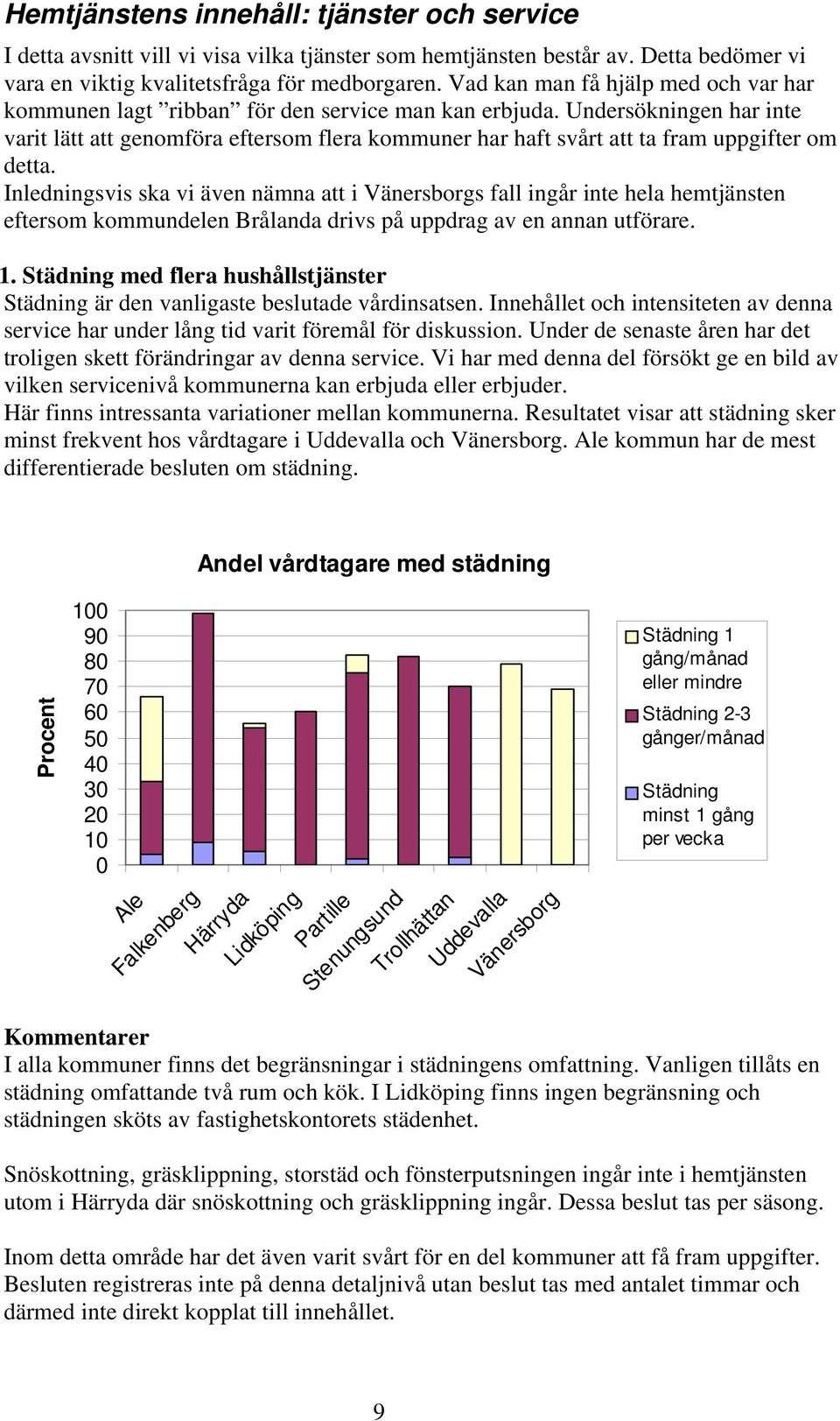 Undersökningen har inte varit lätt att genomföra eftersom flera kommuner har haft svårt att ta fram uppgifter om detta.