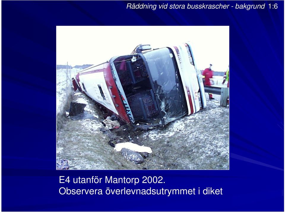 E4 utanför Mantorp 2002.