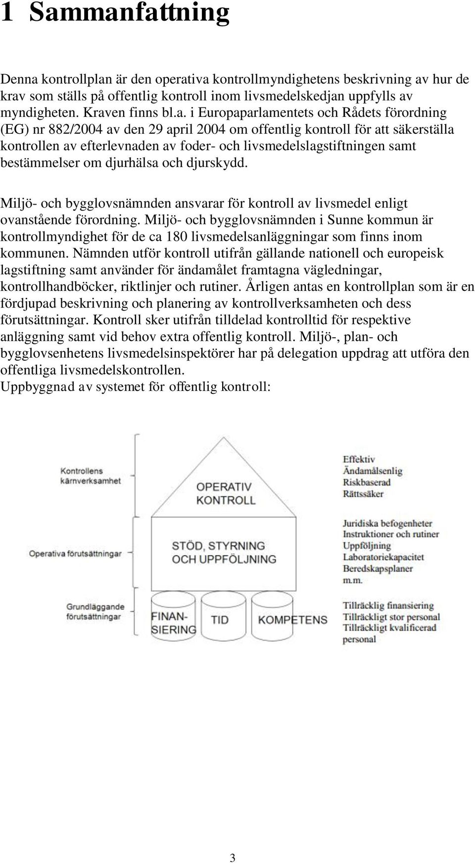 bestämmelser om djurhälsa och djurskydd. Miljö- och bygglovsnämnden ansvarar för kontroll av livsmedel enligt ovanstående förordning.