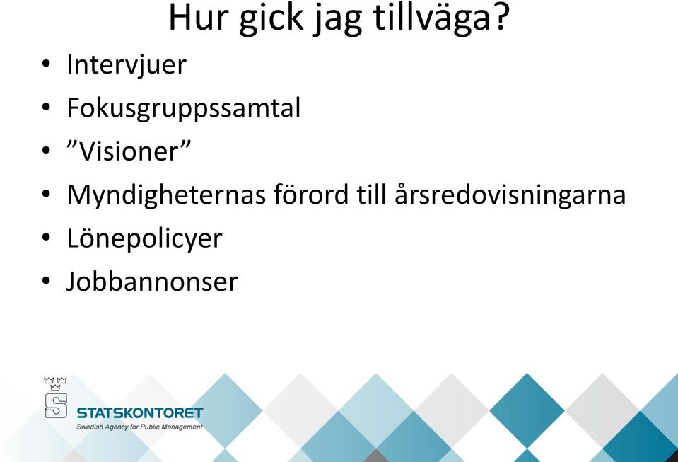 Visioner Myndigheternas förord