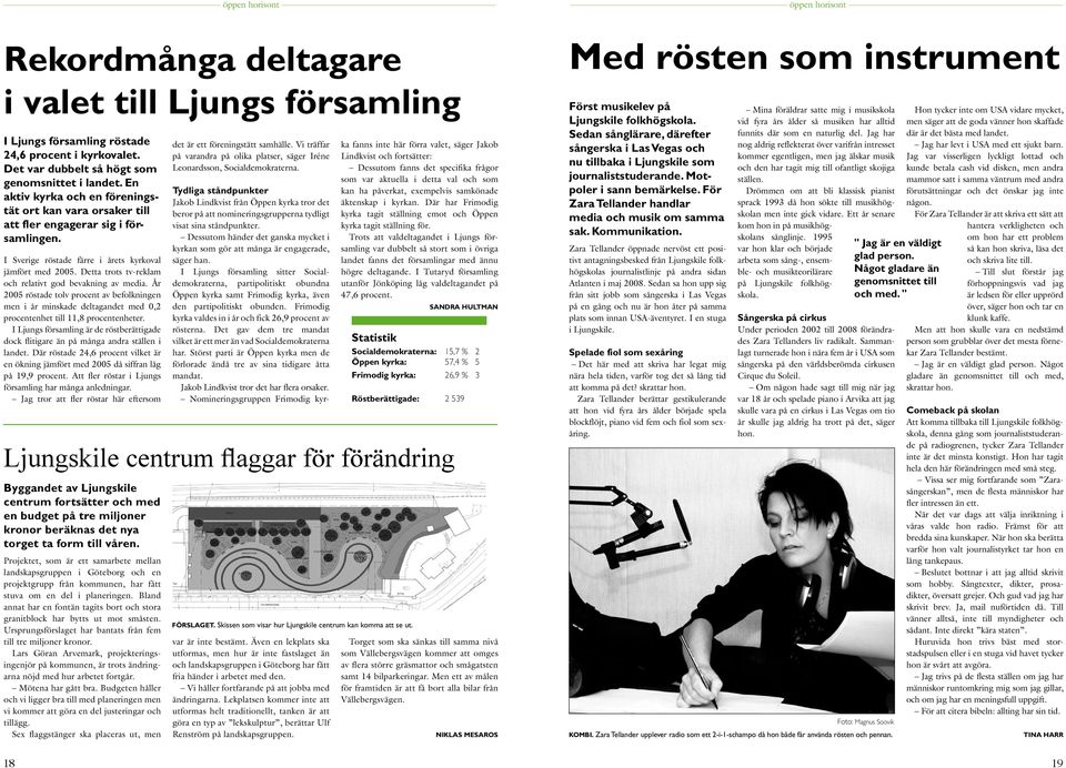 Detta trots tv-reklam och relativt god bevakning av media. År 2005 röstade tolv procent av befolkningen men i år minskade deltagandet med 0,2 procentenhet till 11,8 procentenheter.