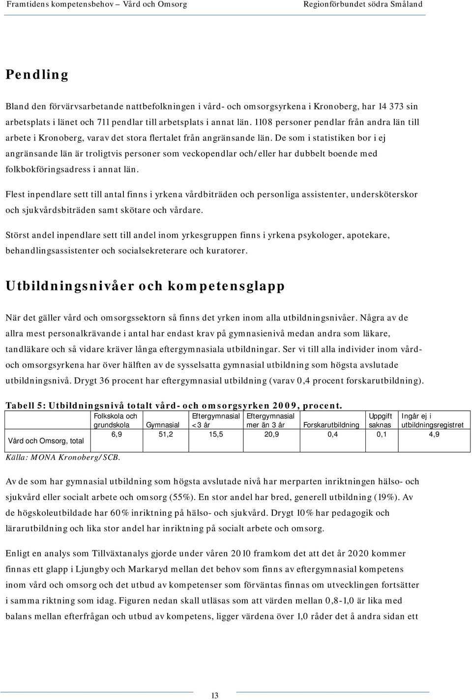 De som i statistiken bor i ej angränsande län är troligtvis personer som veckopendlar och/eller har dubbelt boende med folkbokföringsadress i annat län.