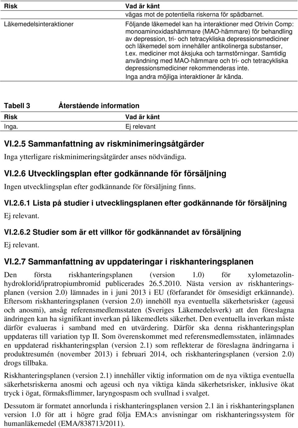 antikolinerga substanser, t.ex. mediciner mot åksjuka och tarmstörningar. Samtidig användning med MAO-hämmare och tri- och tetracykliska depressionsmediciner rekommenderas inte.