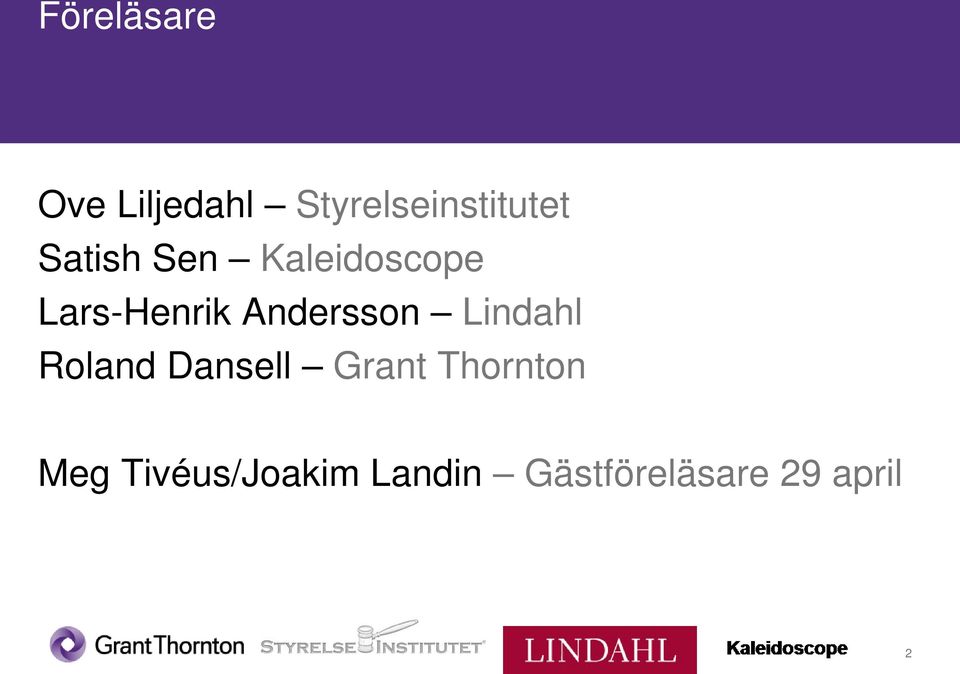 Andersson Lindahl Roland Dansell Grant