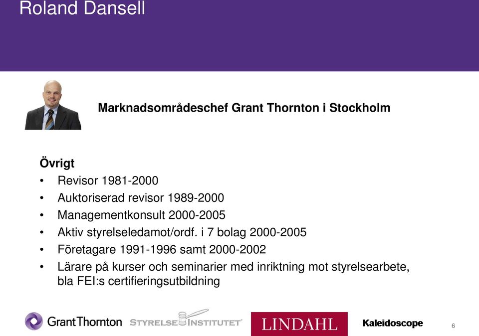 styrelseledamot/ordf.