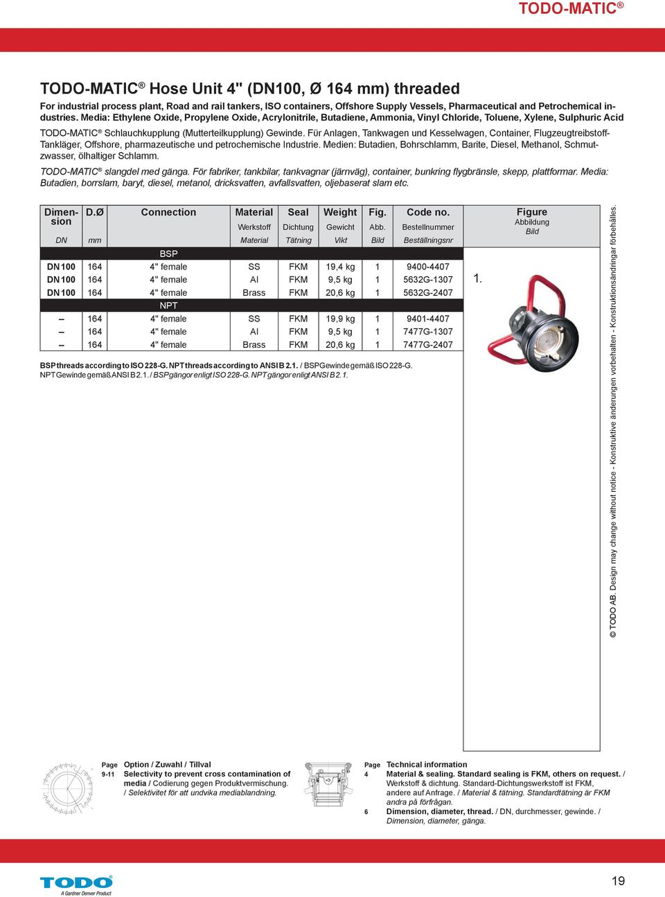 Fϋr Anlagen, Tankwagen und Kesselwagen, Container, Flugzeugtreibstoff- Tankläger, Offshore, pharmazeutische und petrochemische Industrie.