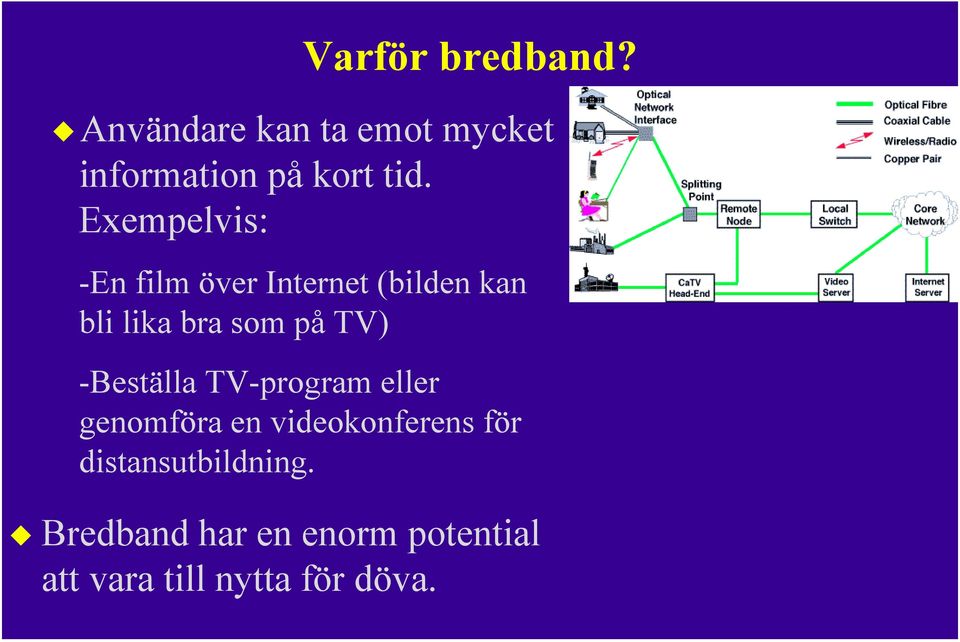 -Beställa TV-program eller genomföra en videokonferens för