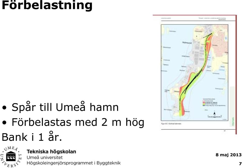 hamn Förbelastas