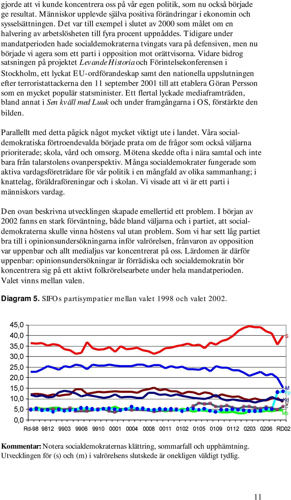 Tidigare under mandatperioden hade socialdemokraterna tvingats vara på defensiven, men nu började vi agera som ett parti i opposition mot orättvisorna.