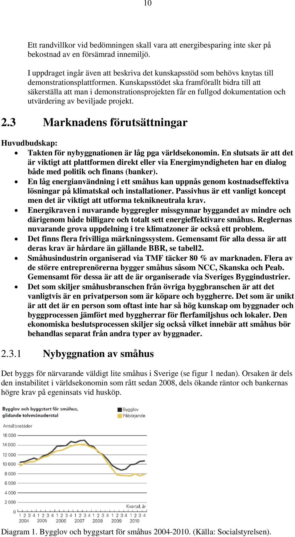 Kunskapsstödet ska framförallt bidra till att säkerställa att man i demonstrationsprojekten får en fullgod dokumentation och utvärdering av beviljade projekt. 2.