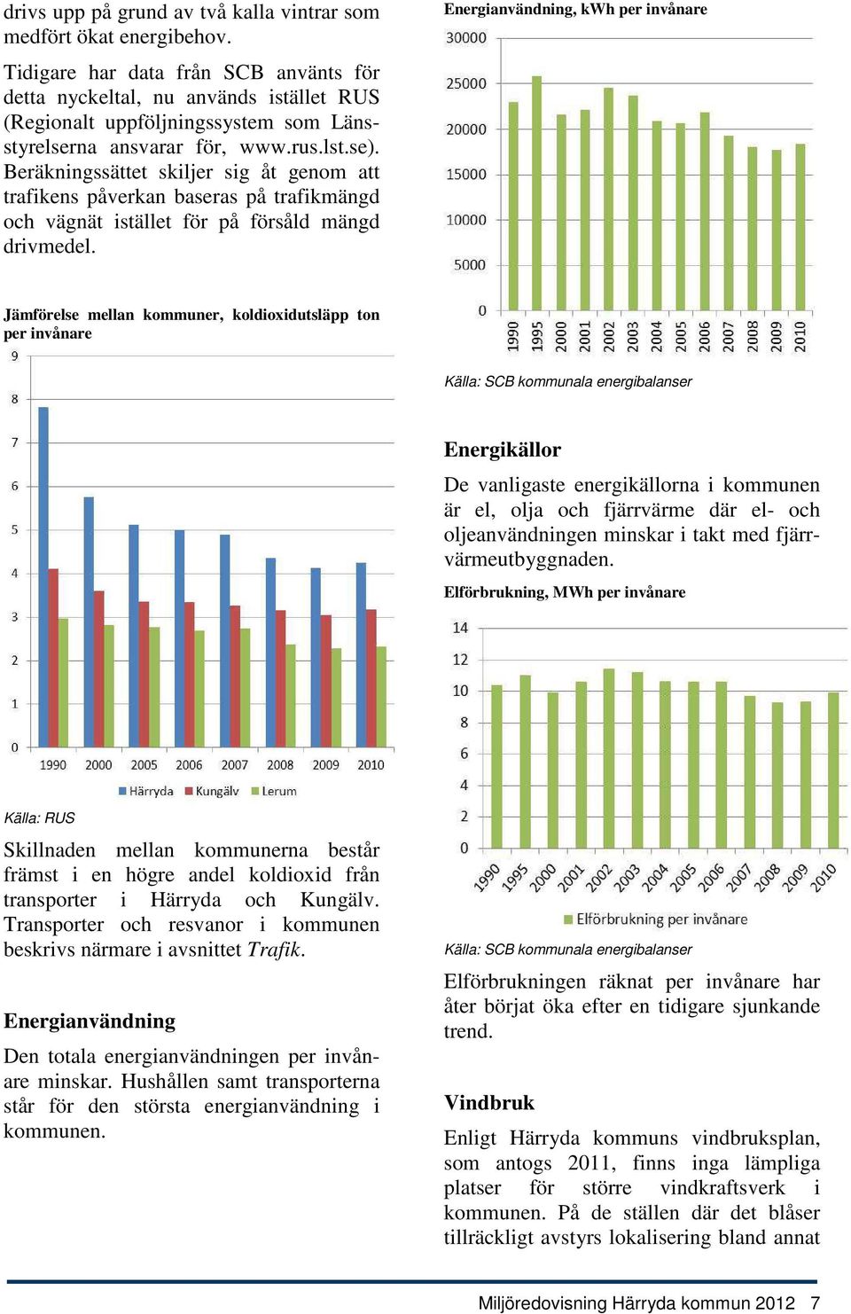 Beräkningssättet skiljer sig åt genom att trafikens påverkan baseras på trafikmängd och vägnät istället för på försåld mängd drivmedel.