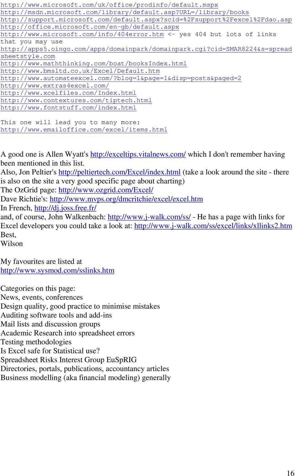 cid=smar8224&s=spread sheetstyle.com http://www.maththinking.com/boat/booksindex.html http://www.bmsltd.co.uk/excel/default.htm http://www.automateexcel.com/?blog=1&page=1&disp=posts&paged=2 http://www.