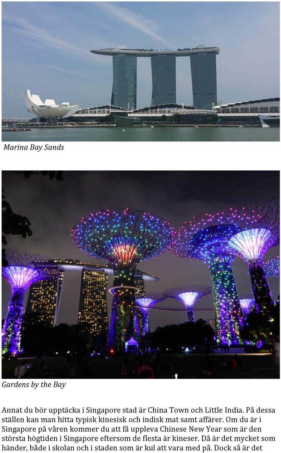 Om du är i Singapore på våren kommer du att få uppleva Chinese New Year som är den största högtiden i