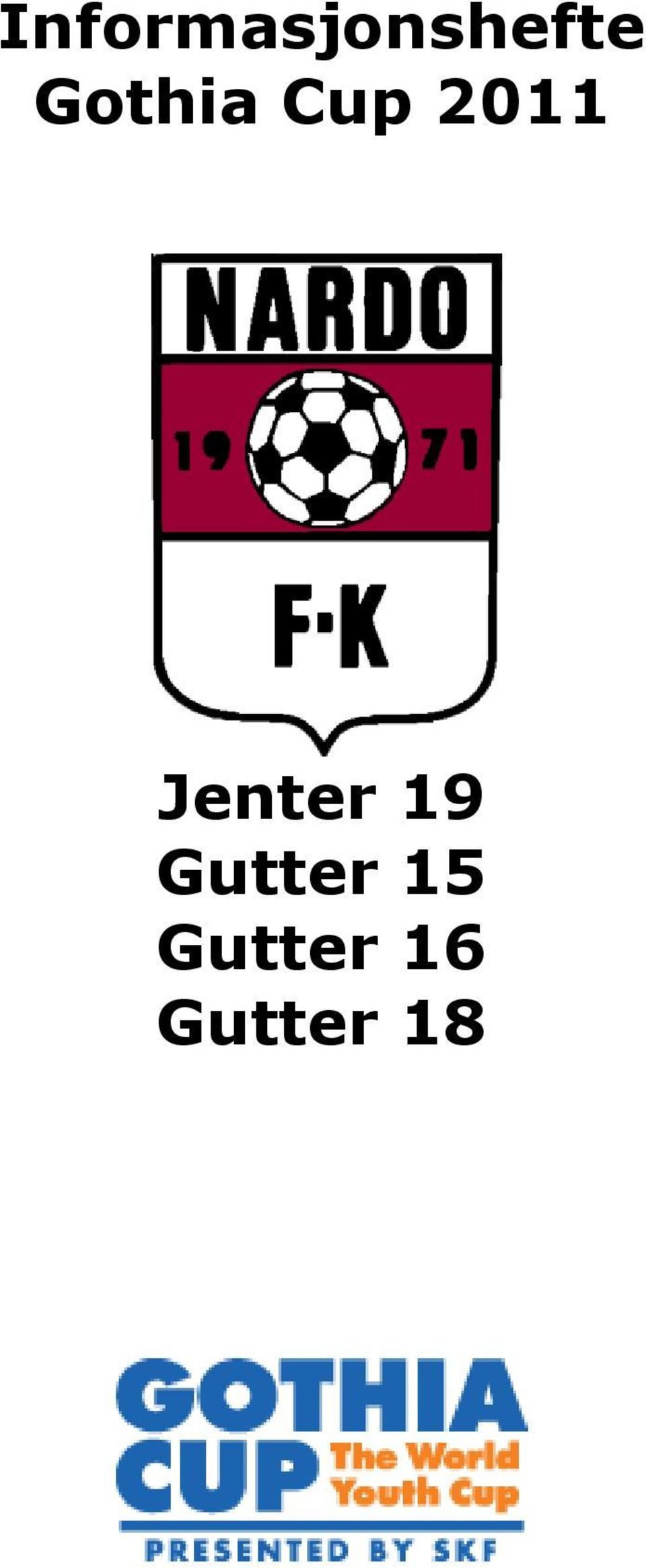 Jenter 19 Gutter